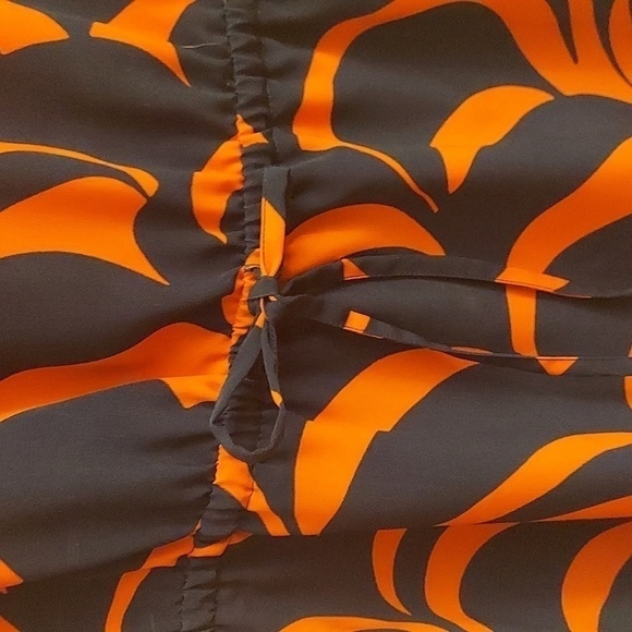 GAP Pullover Sleeveless Navy and Red Dress - Picture 4 of 8